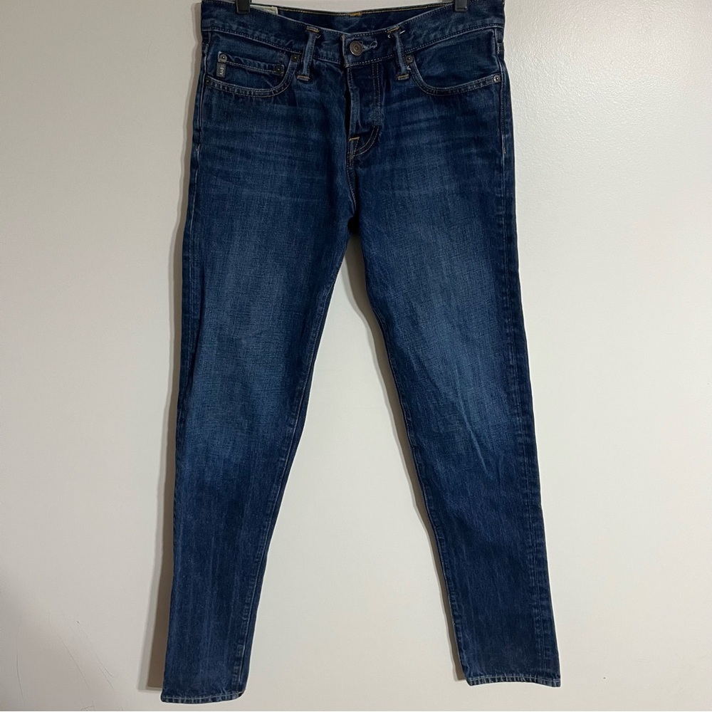 Men's Abercrombie & Fitch Classic Taper Jeans Button Fly Size 30 X 34